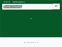 Tablet Screenshot of officemarketplace.ca